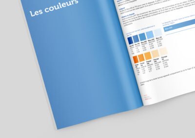 Charte graphique Symop éco ; Présentation couleurs zoom